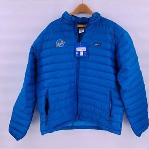Patagonia Mens Down Sweater Jacket - NEW with Tags XL with Blue Moon Logo